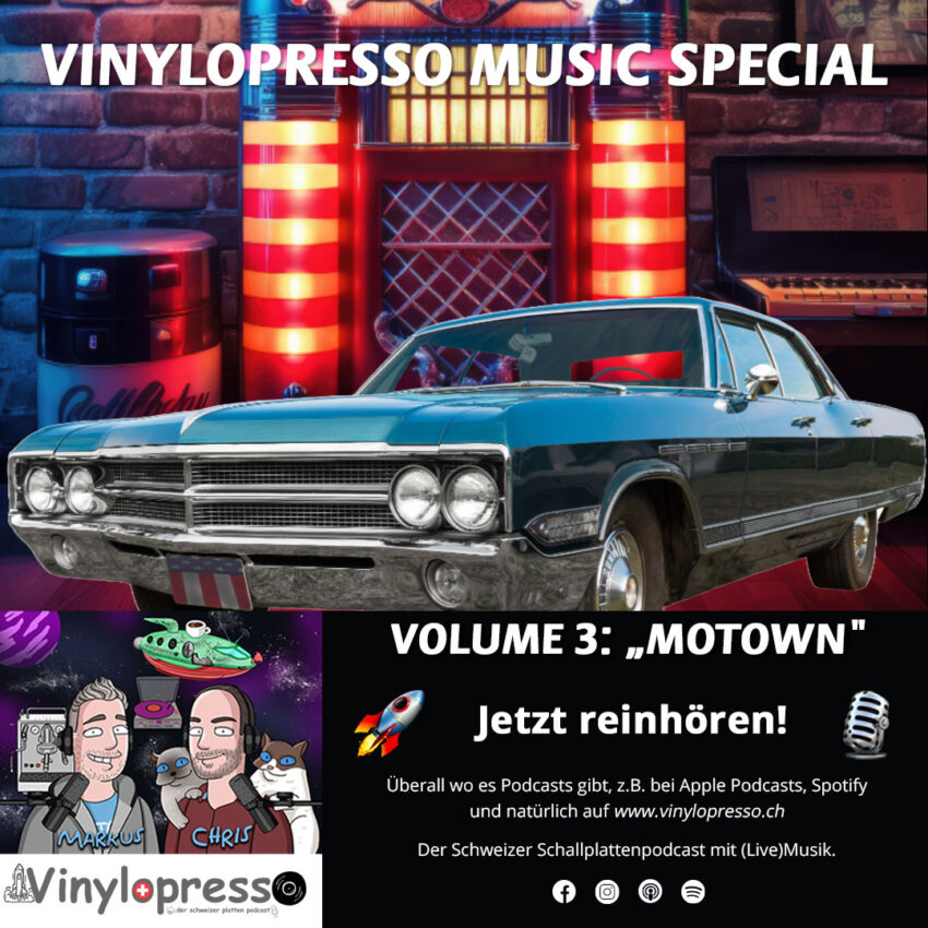 Vinylopresso Volume 3 - Motown Vinylopresso Podcast