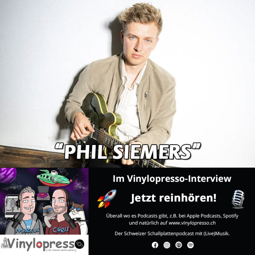 Phil Siemers Vinylopresso Schweiz Podcast