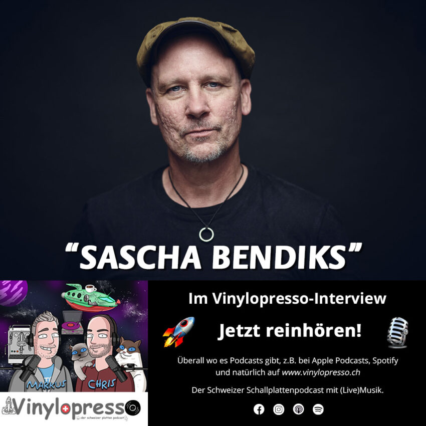 Sascha Bendiks Vinylopresso Podcast Schweiz Schallplatte