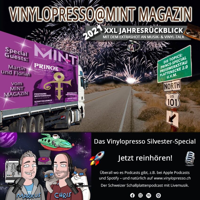 Vinylopresso MINT Magazin XXL Jahresrückblick 2021 Vinyl Schallplatte
